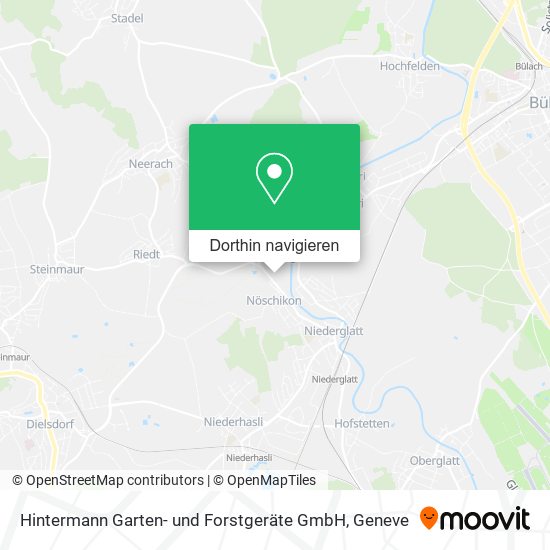 Hintermann Garten- und Forstgeräte GmbH Karte
