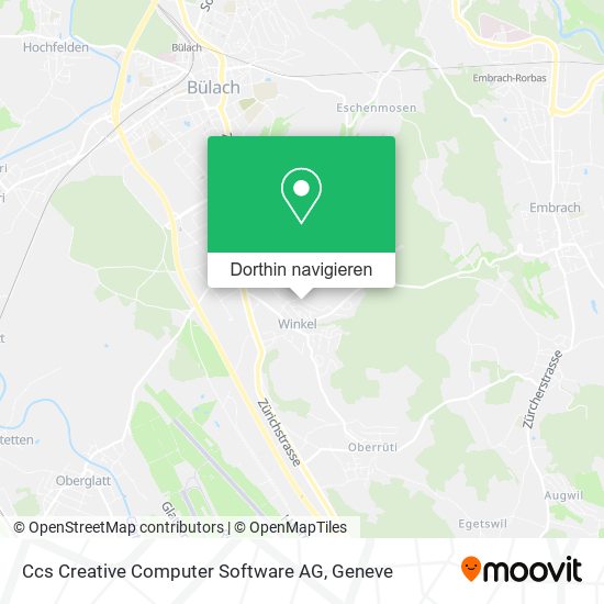 Ccs Creative Computer Software AG Karte