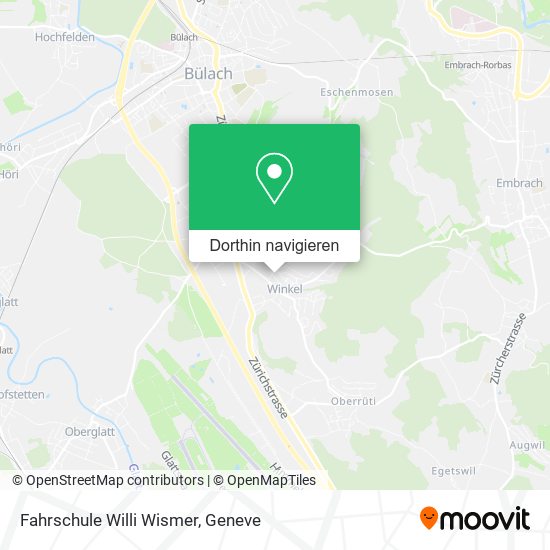 Fahrschule Willi Wismer Karte