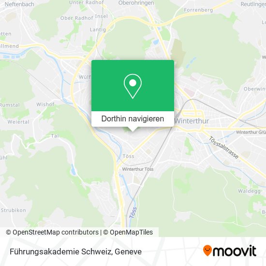 Führungsakademie Schweiz Karte