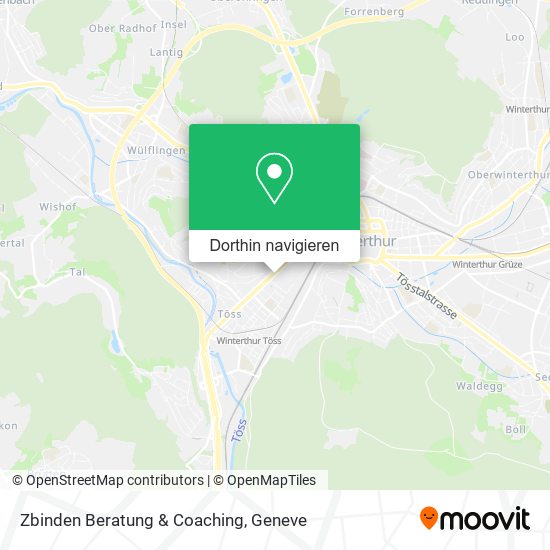 Zbinden Beratung & Coaching Karte