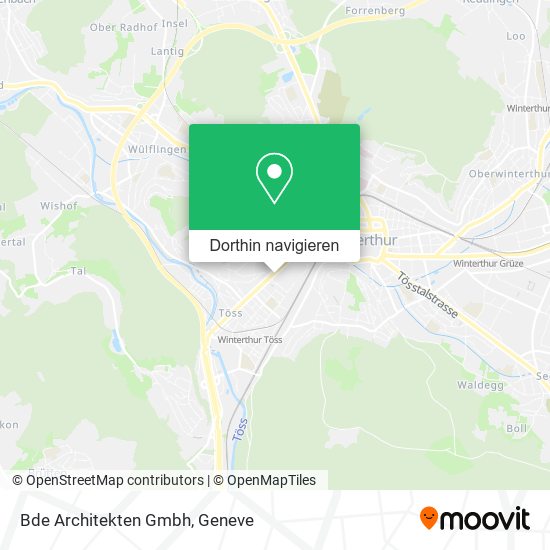 Bde Architekten Gmbh Karte