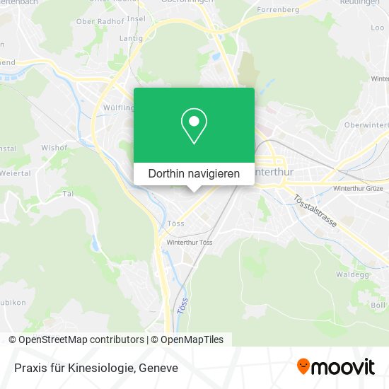 Praxis für Kinesiologie Karte