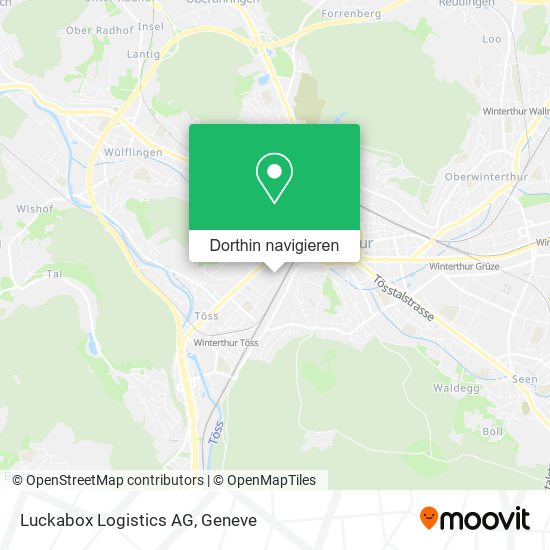 Luckabox Logistics AG Karte