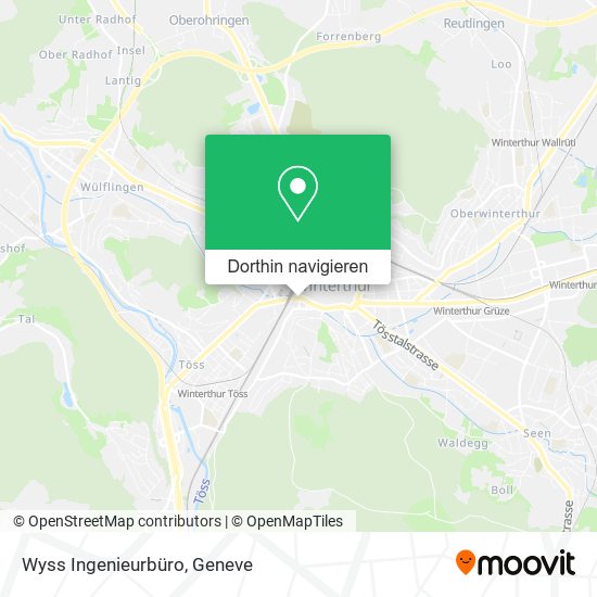 Wyss Ingenieurbüro Karte