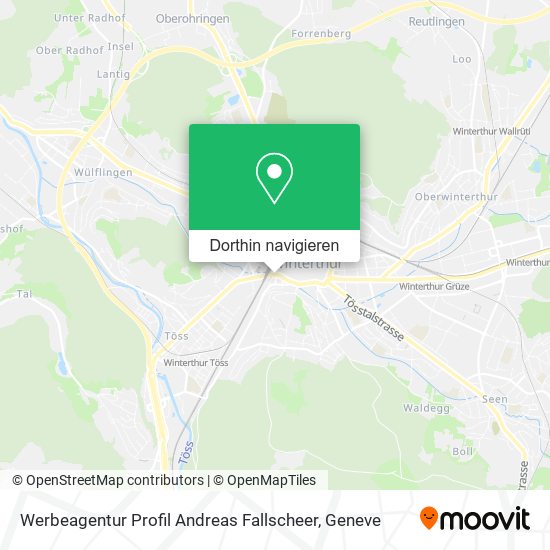 Werbeagentur Profil Andreas Fallscheer Karte