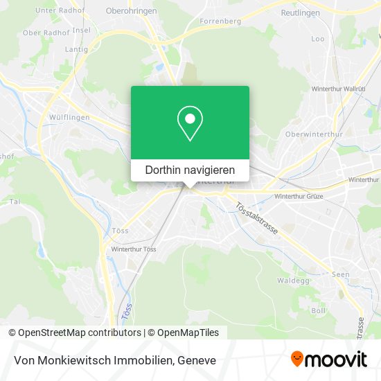 Von Monkiewitsch Immobilien Karte