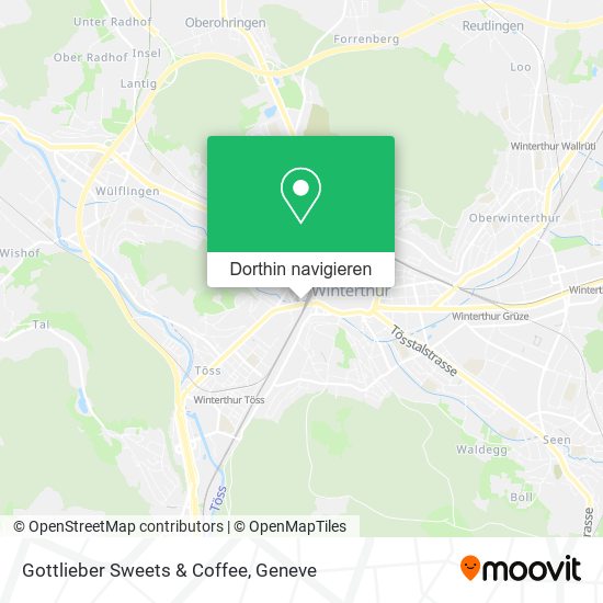 Gottlieber Sweets & Coffee Karte