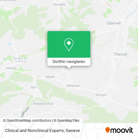 Clinical and Nonclinical Experts Karte