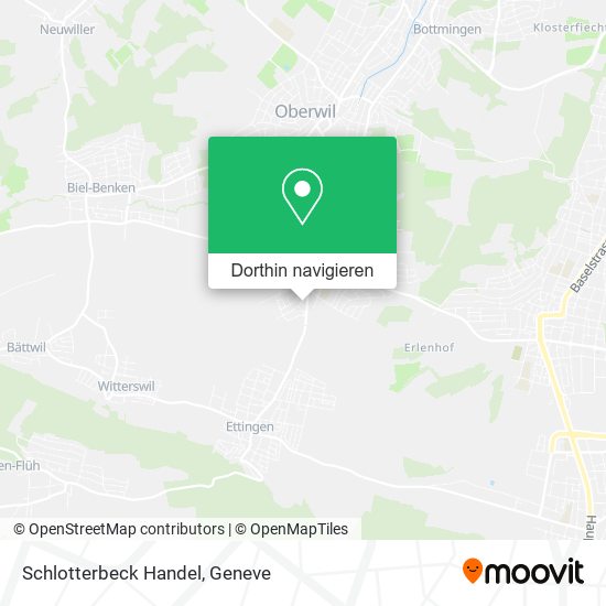 Schlotterbeck Handel Karte