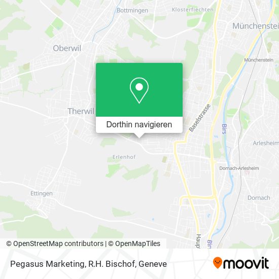 Pegasus Marketing, R.H. Bischof Karte