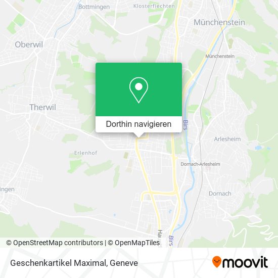 Geschenkartikel Maximal Karte