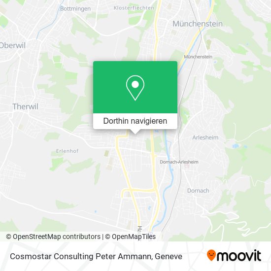 Cosmostar Consulting Peter Ammann Karte