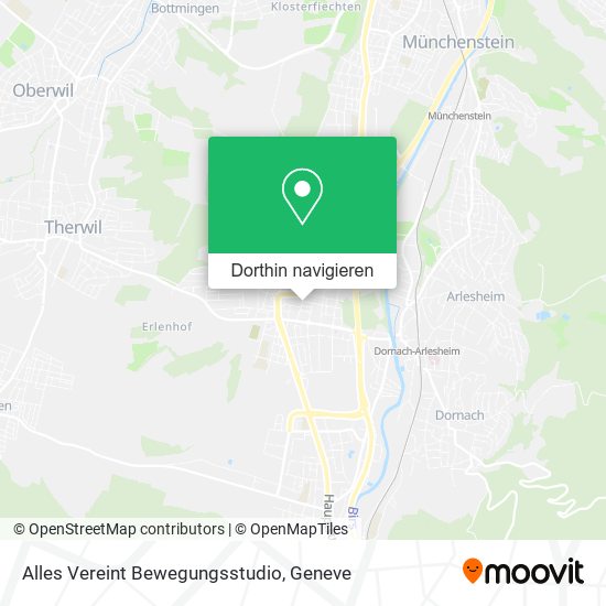 Alles Vereint Bewegungsstudio Karte