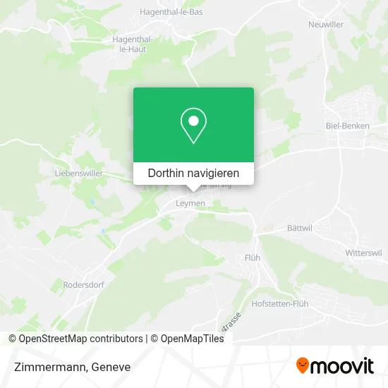 Zimmermann Karte