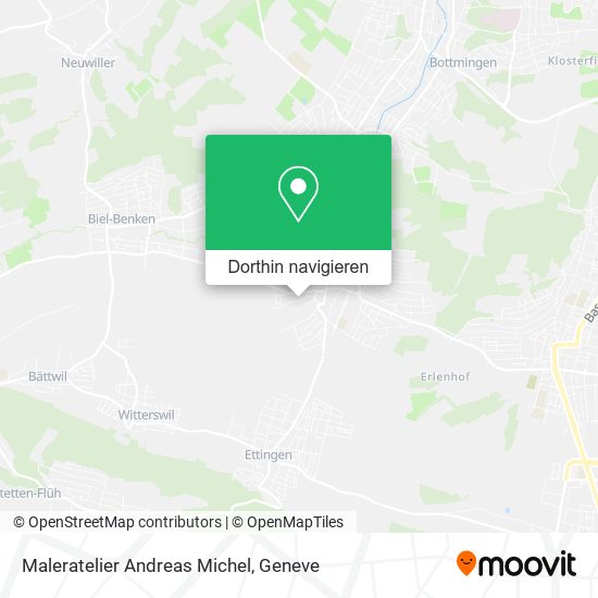 Maleratelier Andreas Michel Karte