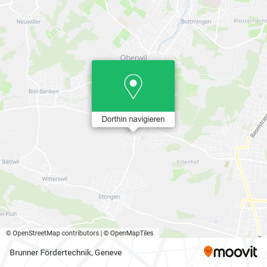 Brunner Fördertechnik Karte