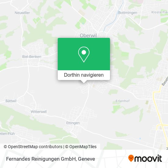 Fernandes Reinigungen GmbH Karte