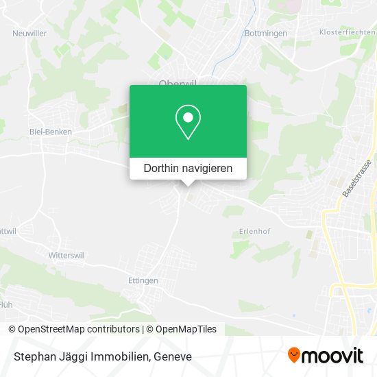 Stephan Jäggi Immobilien Karte