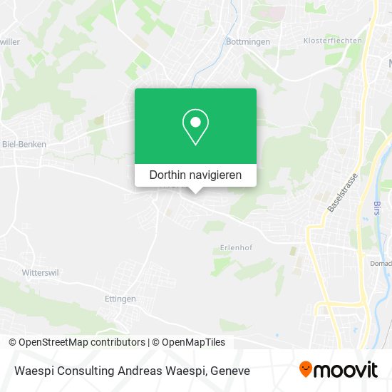 Waespi Consulting Andreas Waespi Karte