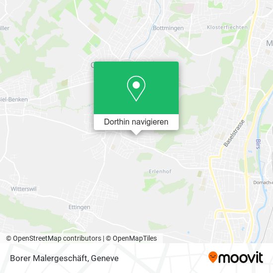 Borer Malergeschäft Karte