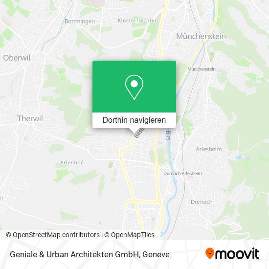 Geniale & Urban Architekten GmbH Karte