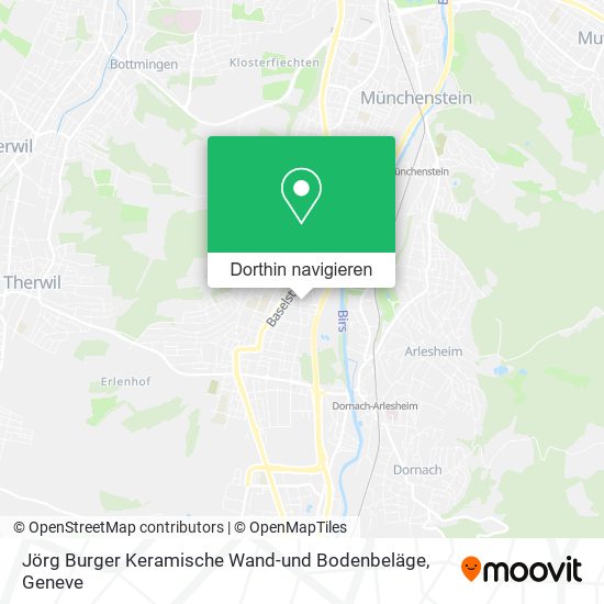 Jörg Burger Keramische Wand-und Bodenbeläge Karte