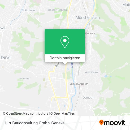 Hirt Bauconsulting Gmbh Karte