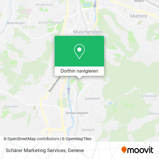 Schärer Marketing Services Karte