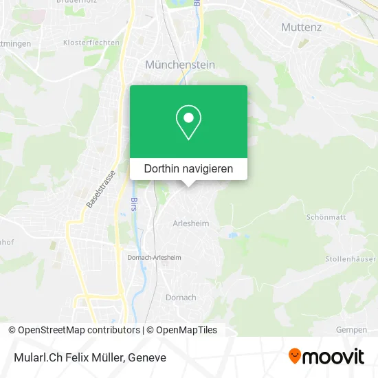 Mularl.Ch Felix Müller Karte