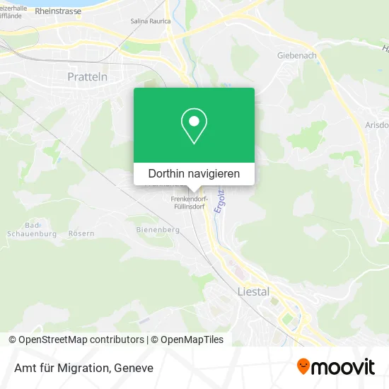 Amt für Migration Karte