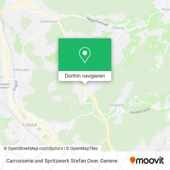 Carrosserie und Spritzwerk Stefan Oser Karte