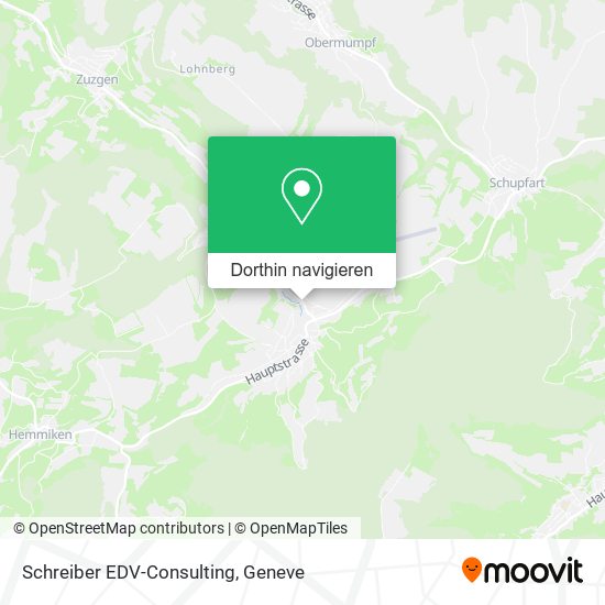 Schreiber EDV-Consulting Karte