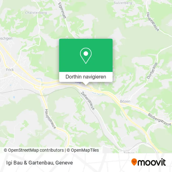 Igi Bau & Gartenbau Karte