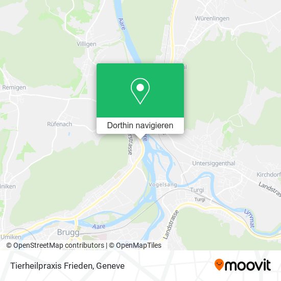 Tierheilpraxis Frieden Karte