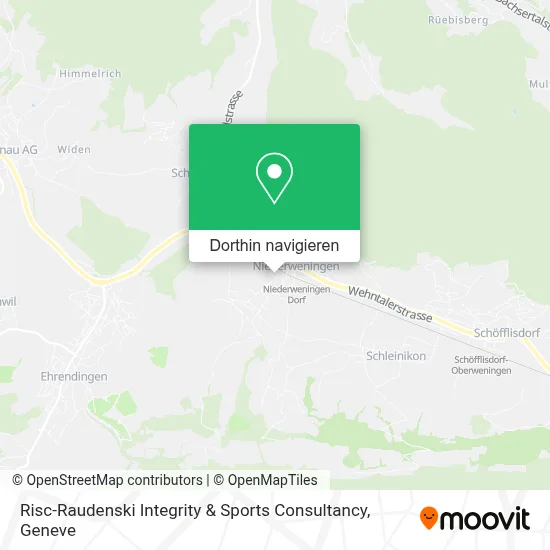 Risc-Raudenski Integrity & Sports Consultancy Karte