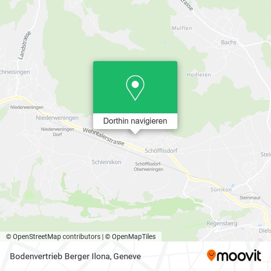 Bodenvertrieb Berger Ilona Karte