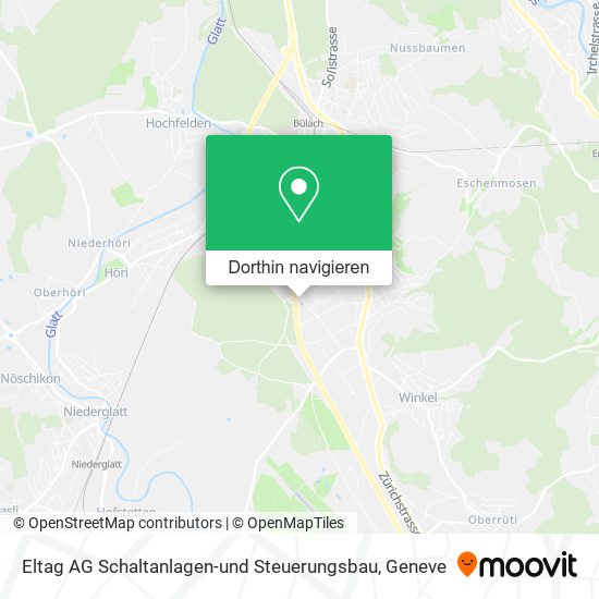 Eltag AG Schaltanlagen-und Steuerungsbau Karte