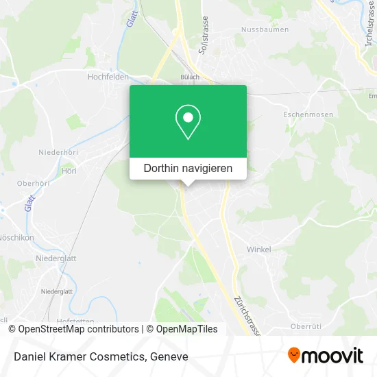 Daniel Kramer Cosmetics Karte