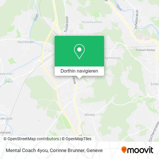 Mental Coach 4you, Corinne Brunner Karte