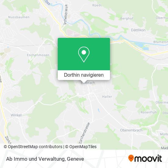 Ab Immo und Verwaltung Karte