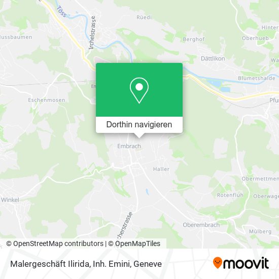 Malergeschäft Ilirida, Inh. Emini Karte