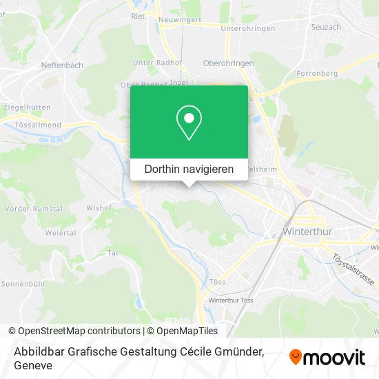 Abbildbar Grafische Gestaltung Cécile Gmünder Karte