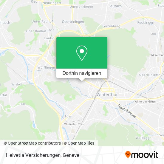 Helvetia Versicherungen Karte