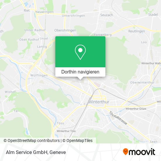 Alm Service GmbH Karte