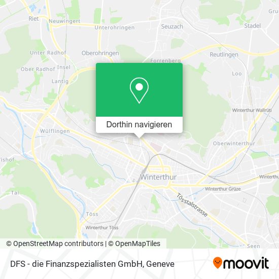 DFS - die Finanzspezialisten GmbH Karte