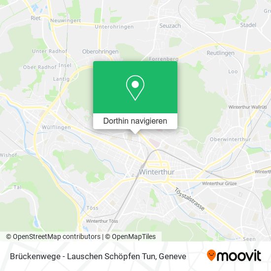 Brückenwege - Lauschen Schöpfen Tun Karte
