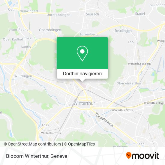 Biocom Winterthur Karte