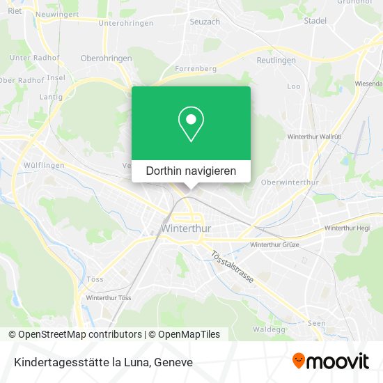 Kindertagesstätte la Luna Karte