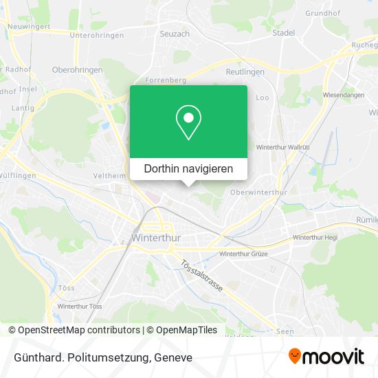 Günthard. Politumsetzung Karte